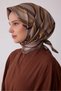 وشاح حريري منسوج بنمط مختلط 4424D