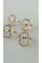Zircon Stone Framed Ring - 2