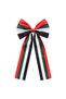 Girls Pleated White Occasion Dress with Removable UAE Flag Day Shoulder Bow - 5