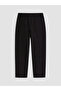 Özmarka New Season Black Relax Fit Gabardine Men's Trousers - 5