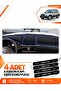 Subaru Forester (1997-2002) Compatible Front Torpedo Protection Case Carpet Cover - Black-Blue - Su002