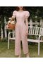 Long jumpsuit, pink