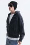 Boxy fit hooded sweatshirt - 3
