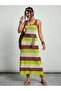Rochie maxi, mix culori - 6