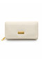 Gold Detailed Multi-Compartment Large Size Model Wallet - 3
