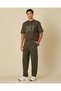 Men Brown Plain Track Pants - 5