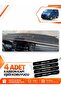 Ford Transit Custom (2016-2024) Compatible Front Torpedo Protection Cover - Black-Brown - Fo034