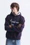 Oversize Printed Washable Sweatshirt - 4
