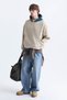 Boxy fit hooded sweatshirt - 2