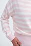 Boat Neck Striped Knit Sweater K3525 - 3