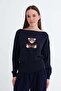 Teddy Bear Patterned Knitwear Sweater K3564 - 4