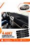 Fiat Si̇ena (1999-2005) Compatible Front Cover Torpedo Protection Protective Case Carpet - Black-Beige - Fi002