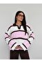 Polo Collar Thick Striped Sweater - 2