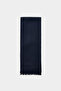 Ds Damat Navy Blue Scarf and Beret Set - 4