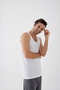 Men's Cotton 6-Piece Tank Top - 2