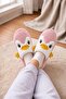 Winter Women's Slippers with Cute Penguin Figures – Soft & Warm Gift Plush House Slippers