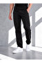 3 Threaded Ribbed Compact Combed Cotton Flat Leg Men's Sweatpants
