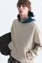 Boxy fit hooded sweatshirt - 4