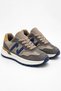 Sandria Brown Leather and Suede Detailed Thick Sole Men's Sneakers Shoes - 3