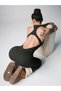 Long jumpsuit, black - 6