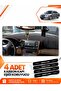 Subaru Legacy (2003-2009) Compatible Front Torpedo Protection Case Carpet Cover - Black-Brown - Su005