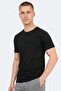 Sander Ktn Set of 5 Men's T-Shirts White - Gray - Black - Lavender Blue - Claret Red - 4