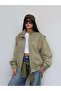 High Collar Jacket with Drawstring Detail E.H Collection - 2