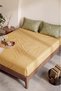 Yellow Green Daisy Double Flat Sheet Set - 3 Pieces - 6