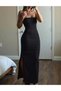 Rochie maxi, negru - 2