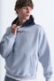 Boxy fit hooded sweatshirt - 3