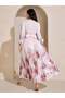 Rochie maxi, roz - 5