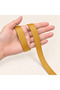 Grogren Ribbon Gold 2 cm 91 Meters Decoration Packaging Hobby Bundle Dowry