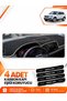 Skoda Karoq (2017-2024) Compatible Front Cover Glove Box Protection Protector Carpet - Black-Beige - Sk004