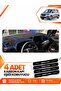 Opel Combo (2018-2023) Compatible Front Torpedo Protection Case Carpet Protective Cover - Black-Blue - Op009