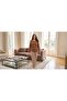 Plus Size Striped V-Neck Viscose Comfortable Flexible Women's Pajama Set