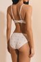 Cotton Pointelle Briefs With Motifs - 5