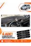 Opel Zafira B (2004-2011) Compatible Front Cover Glove Box Protection Protective Case Carpet - Black-Beige - Op018