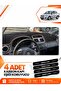 Suzuki Sx-4 (2006-2014) Compatible Front Torpedo Protection Case Carpet Cover - Black-Brown - Sz001