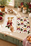 Golden Toast Goblet Patterned 2-Piece Kitchen Towel Set 40X60 - 4