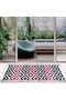 Traditional Ethnic Geometric Handwoven Cotton Area Rug – 35 x 60 Inches