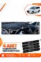 Ford Tourneo Connect (2013-2020) Compatible Front Cover Dashboard Protection Mat - Black-Beige - Fo018