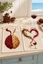 Rosé Mind Coffee and Heart Patterned 2-Piece Kitchen Towel Set 40X60 - 6
