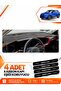 Opel Mokka (2020-2025) Compatible Front Torpedo Protection Case Carpet Cover - Black-Brown - Op023