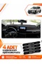 Daci̇a Jogger Screened (2022-2026) Compatible Front Dashboard Protection Cover Carpet Protector - Black-Grey - Da001