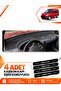 Renault Kangoo 1 (1997-2003) Compatible Front Torpedo Protection Cover Carpet Protector - Black-Grey - Re025