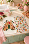 Gingerbread Cookie House Patterned 2-Piece Kitchen Towel Set 40X60 - 5