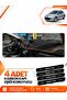 Peugeot 207 (2007-2012) Compatible Front Torpedo Protection Case Carpet Cover - Black-Brown - Pe005