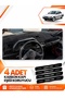 Mitsubishi Lancer (1987-1991) Compatible Torpedo Protection Protective Case Carpet Cover - Black - Mi012