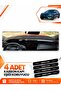 Peugeot 408 (2022-2026) Compatible Front Torpedo Protection Case Carpet Cover - Black-Brown - Pe033