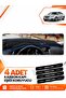 Chevrolet Cruze J300 Makyajsiz (2008-2011) Compatible Dashboard Protection Cover - Black-Blue - Ch006